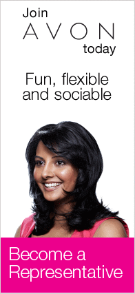Become an Avon representative advert